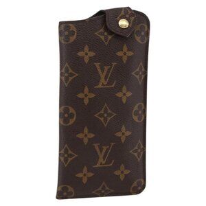 LOUIS VUITTON Monogram Etui Lunette MM Glasses Case